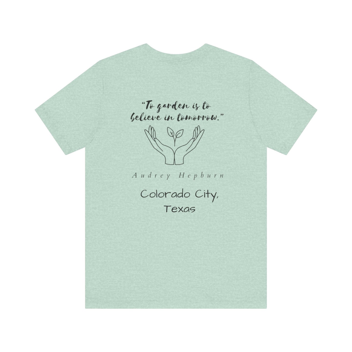 Greenman Nursery Inspirational Gardening Tee – Unisex Jersey Short Sleeve T-Shirt