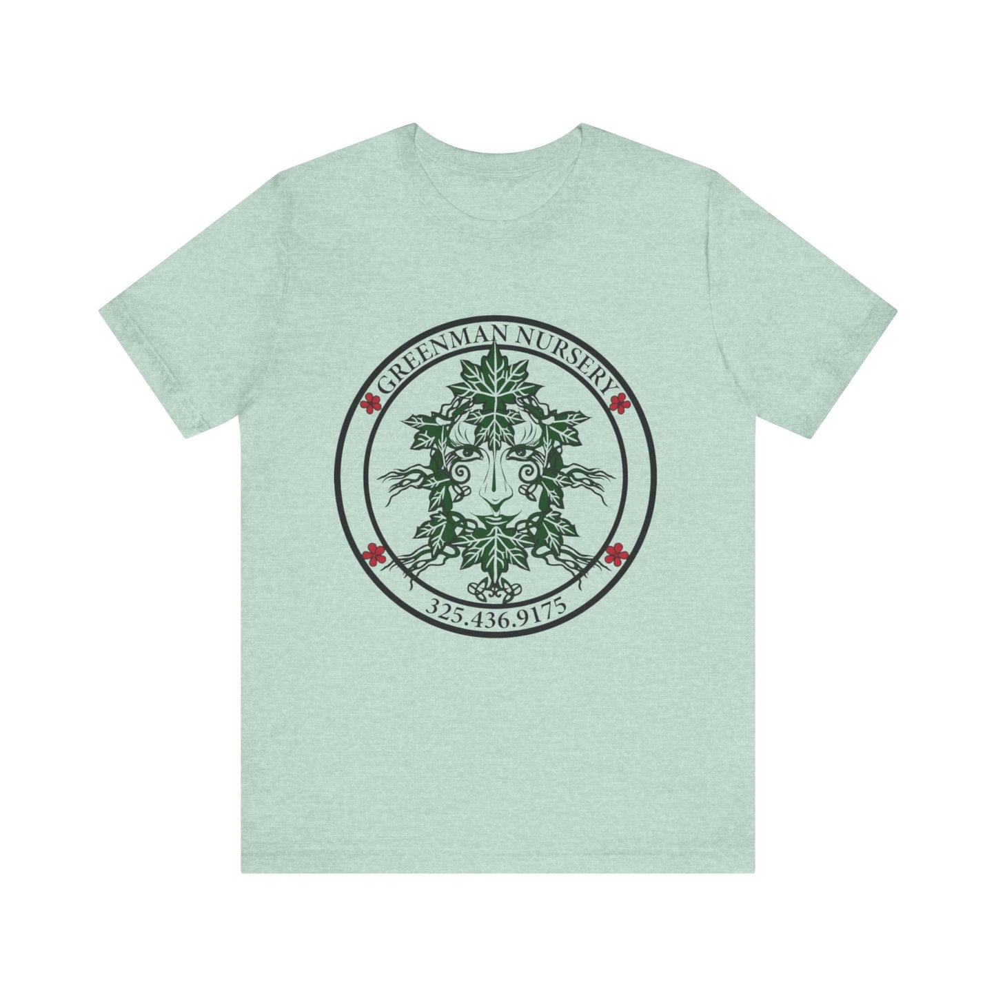 Greenman Nursery Inspirational Gardening Tee – Unisex Jersey Short Sleeve T-Shirt