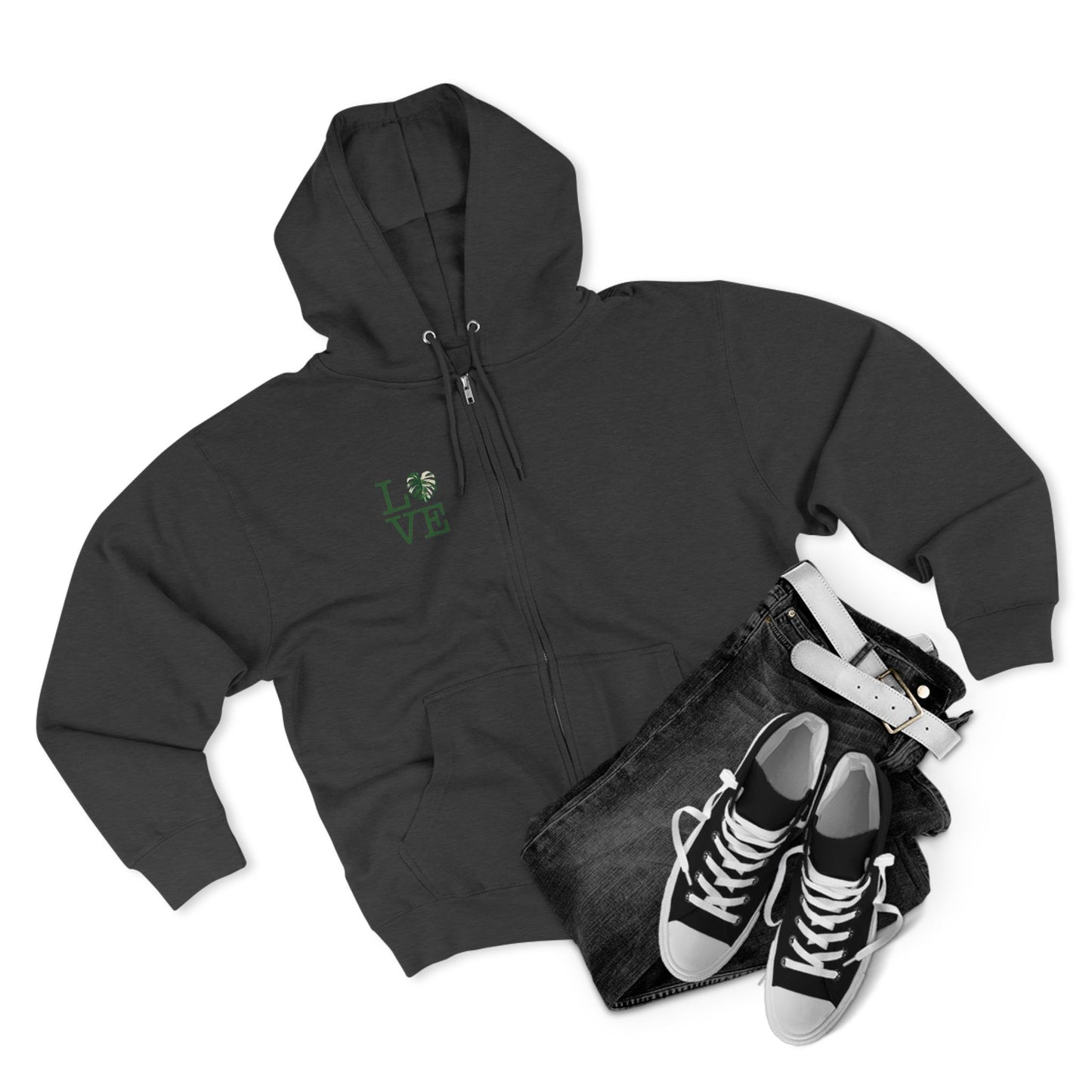 Unisex Zip Hoodie - Love & Nature Design