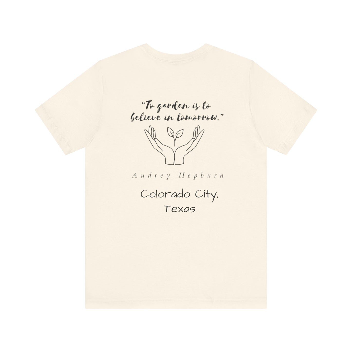 Greenman Nursery Inspirational Gardening Tee – Unisex Jersey Short Sleeve T-Shirt