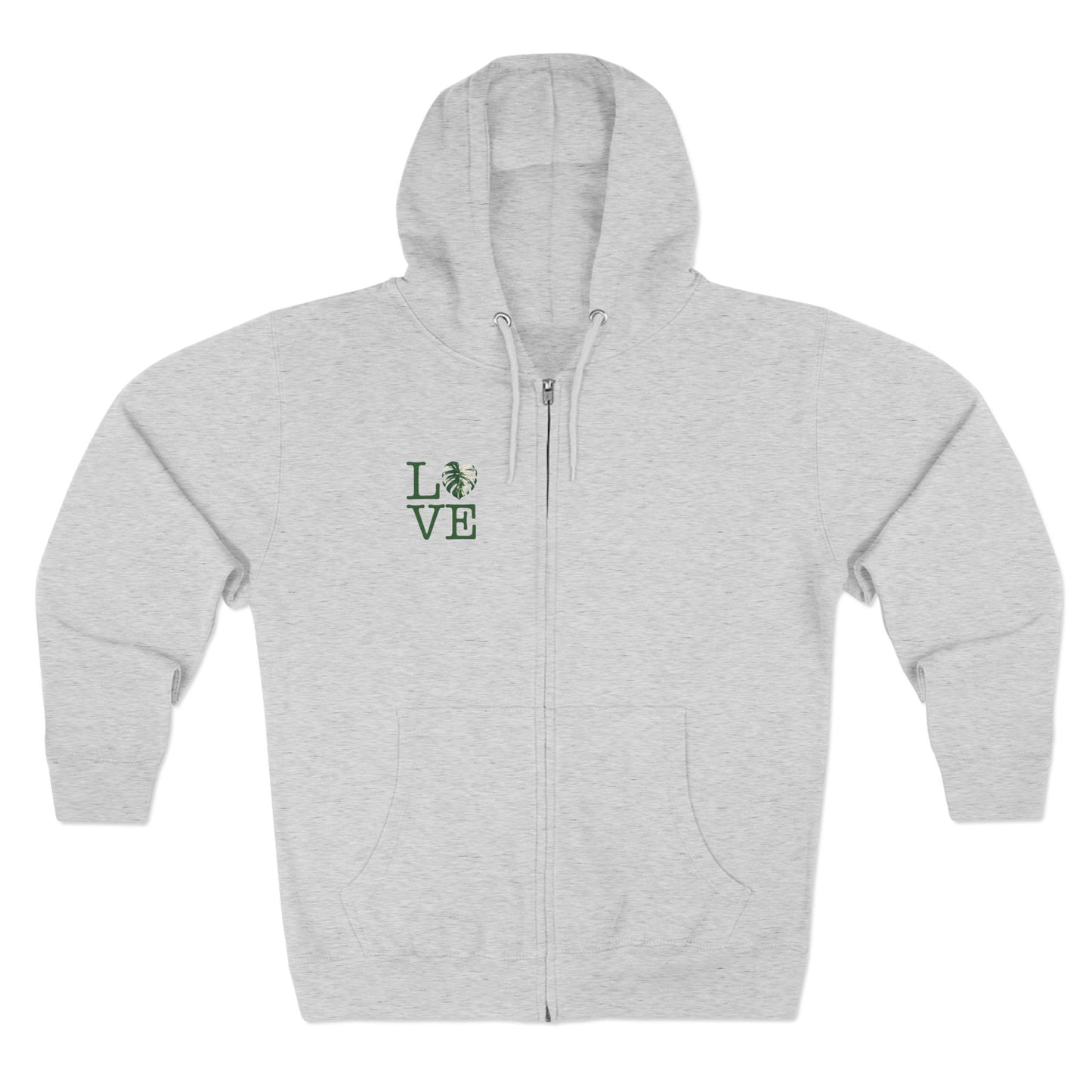 Unisex Zip Hoodie - Love & Nature Design
