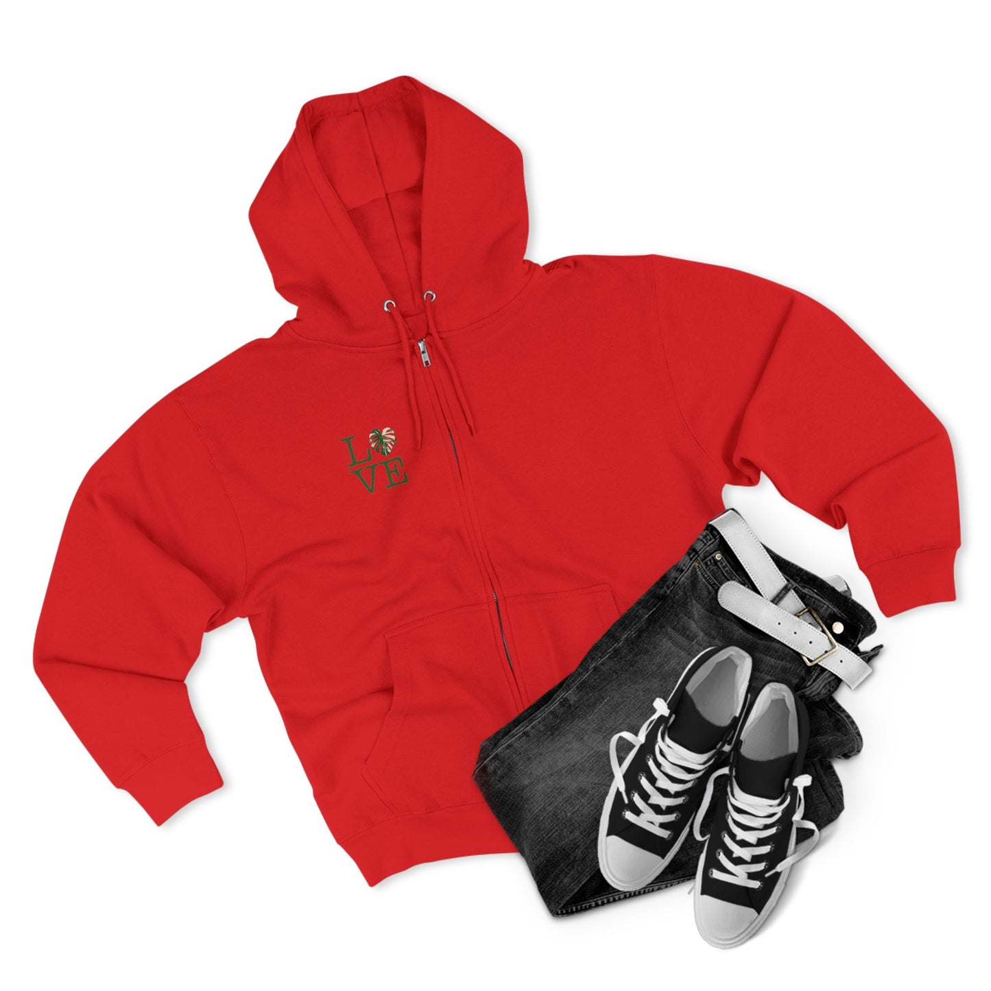 Unisex Zip Hoodie - Love & Nature Design
