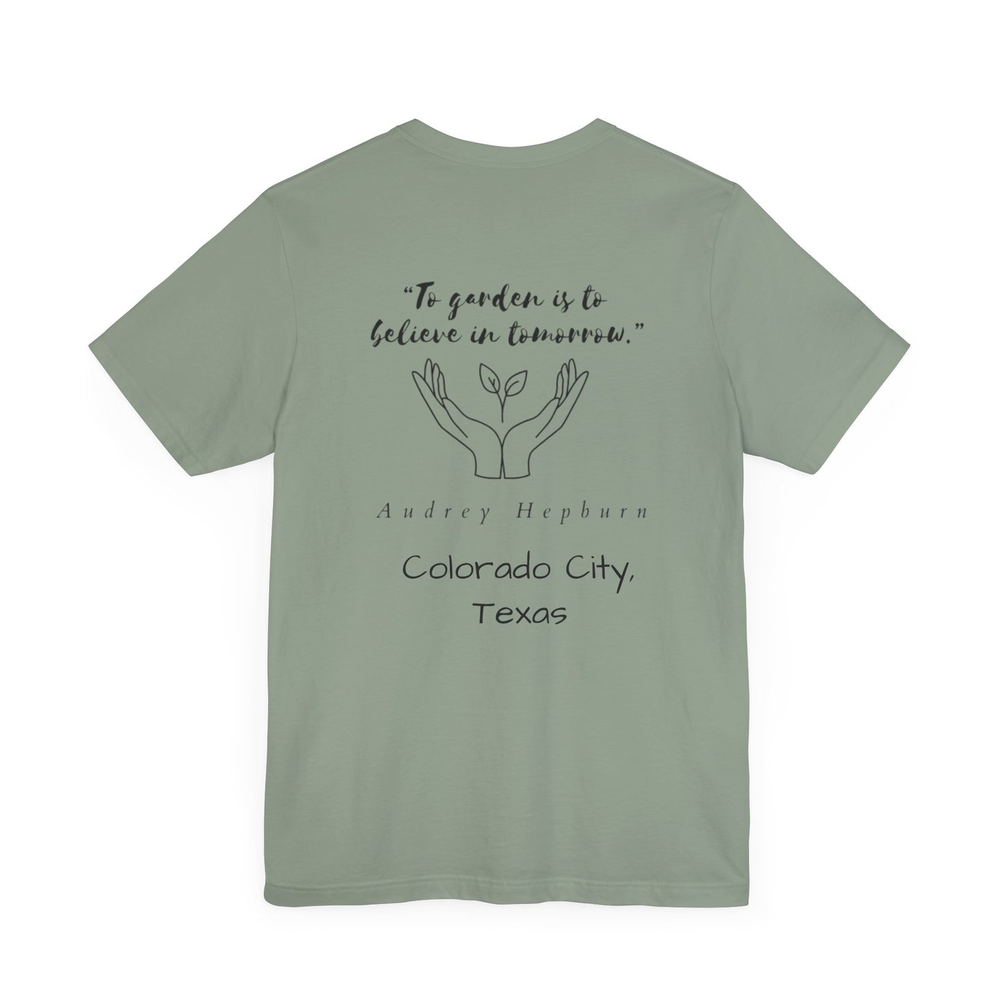 Greenman Nursery Inspirational Gardening Tee – Unisex Jersey Short Sleeve T-Shirt