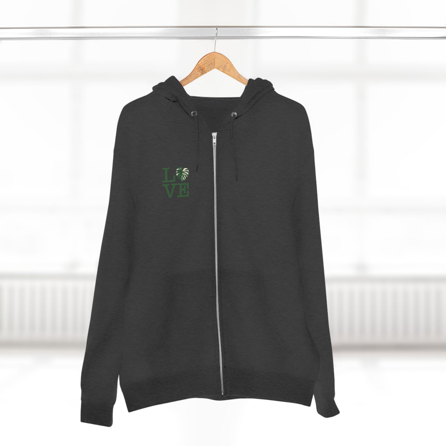 Unisex Zip Hoodie - Love & Nature Design