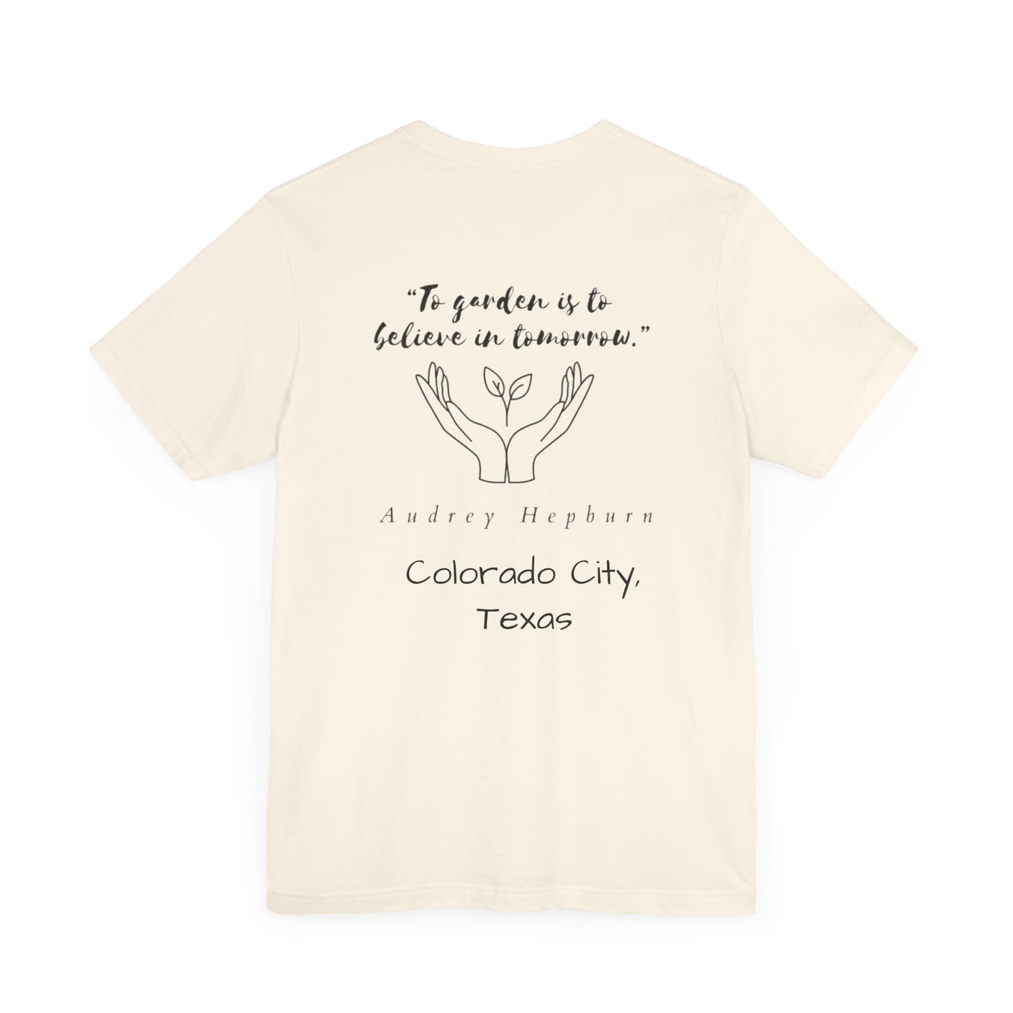 Greenman Nursery Inspirational Gardening Tee – Unisex Jersey Short Sleeve T-Shirt