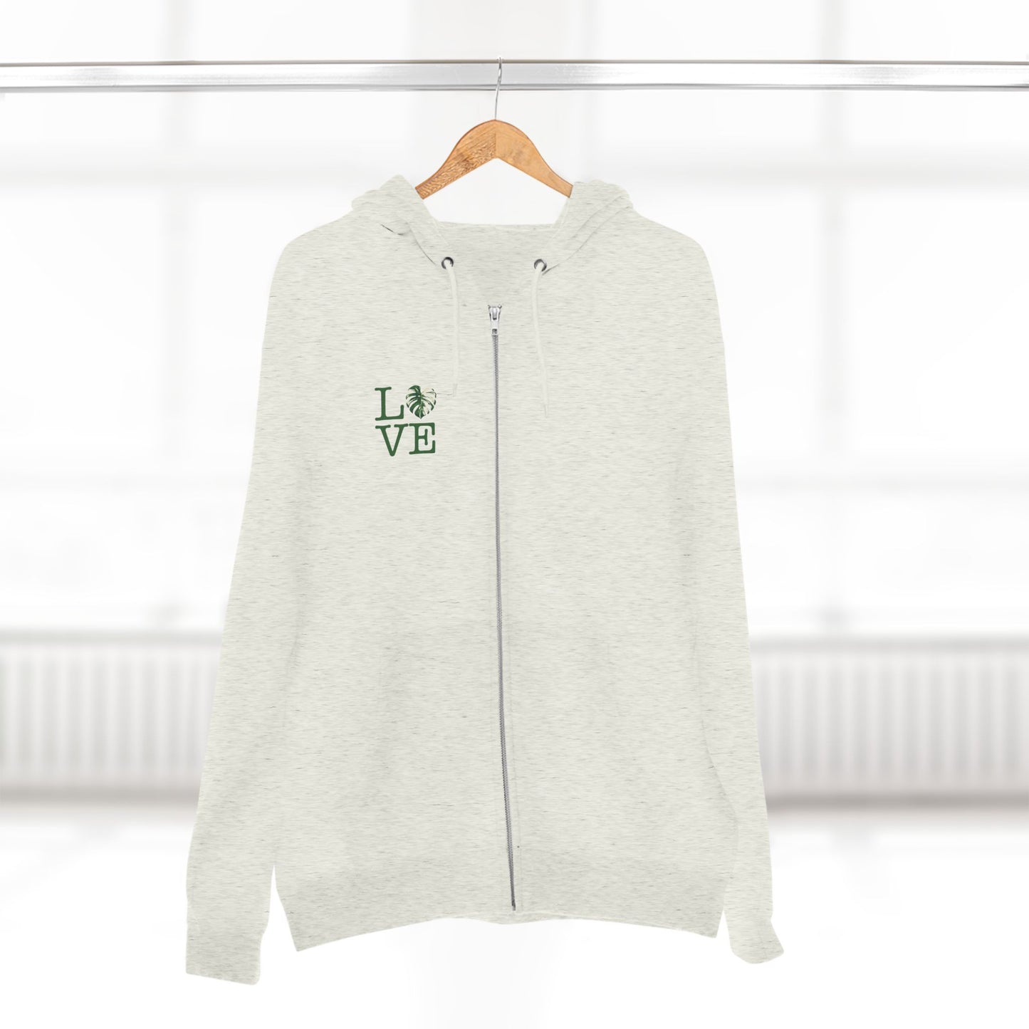 Unisex Zip Hoodie - Love & Nature Design