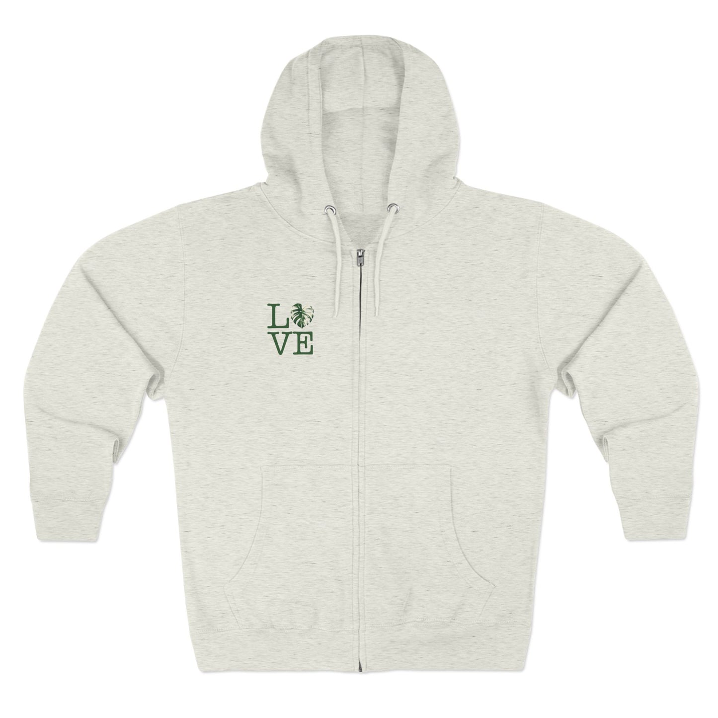 Unisex Zip Hoodie - Love & Nature Design