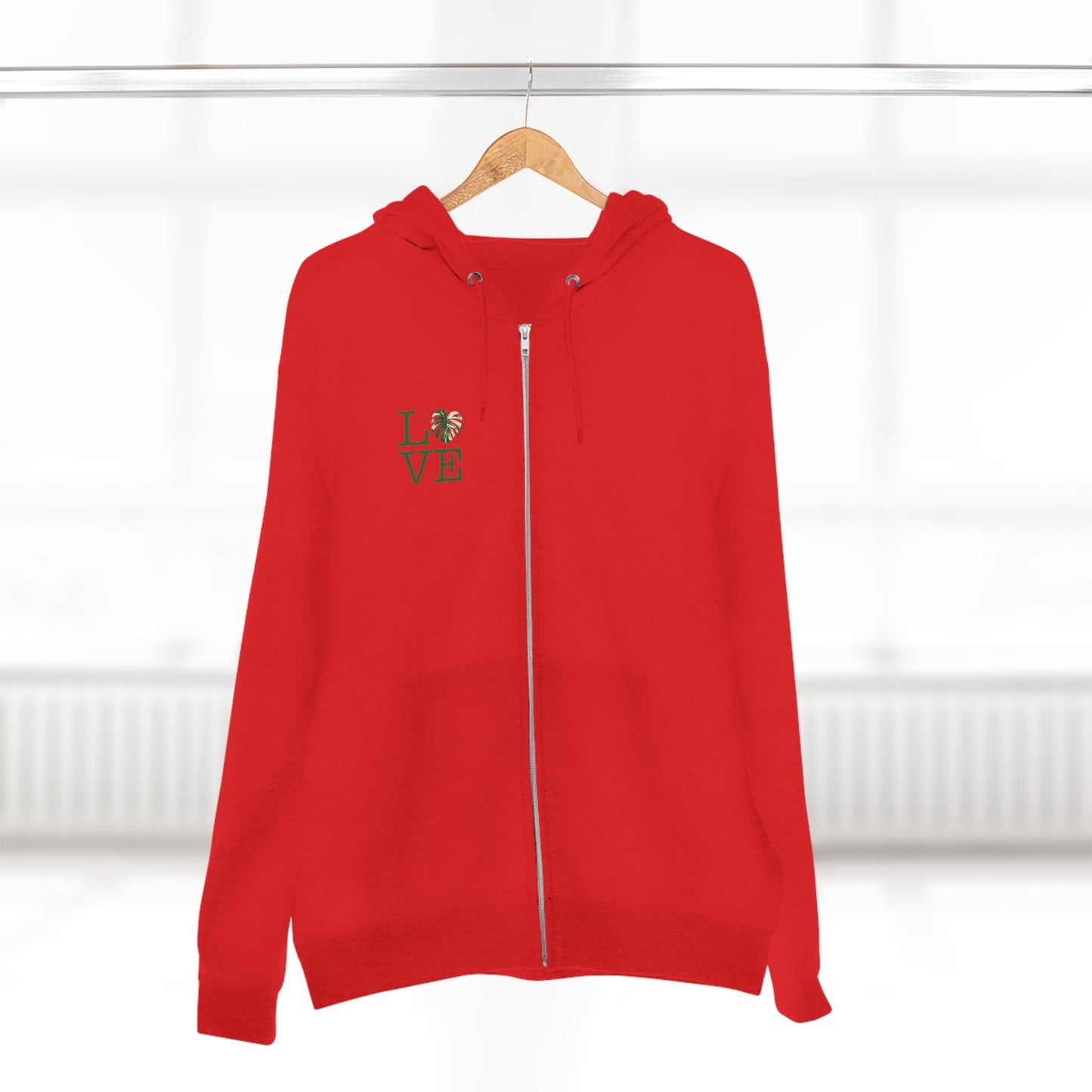 Unisex Zip Hoodie - Love & Nature Design